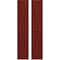 Ekena Millwork Americraft 3-Board Wood 2 Equal Panel Frmd Board-n-Batten Shutters w/Dbl Z-Bar, ARW102BF311X77MRH, PR ARW102BF311X77MRH - alternate 1